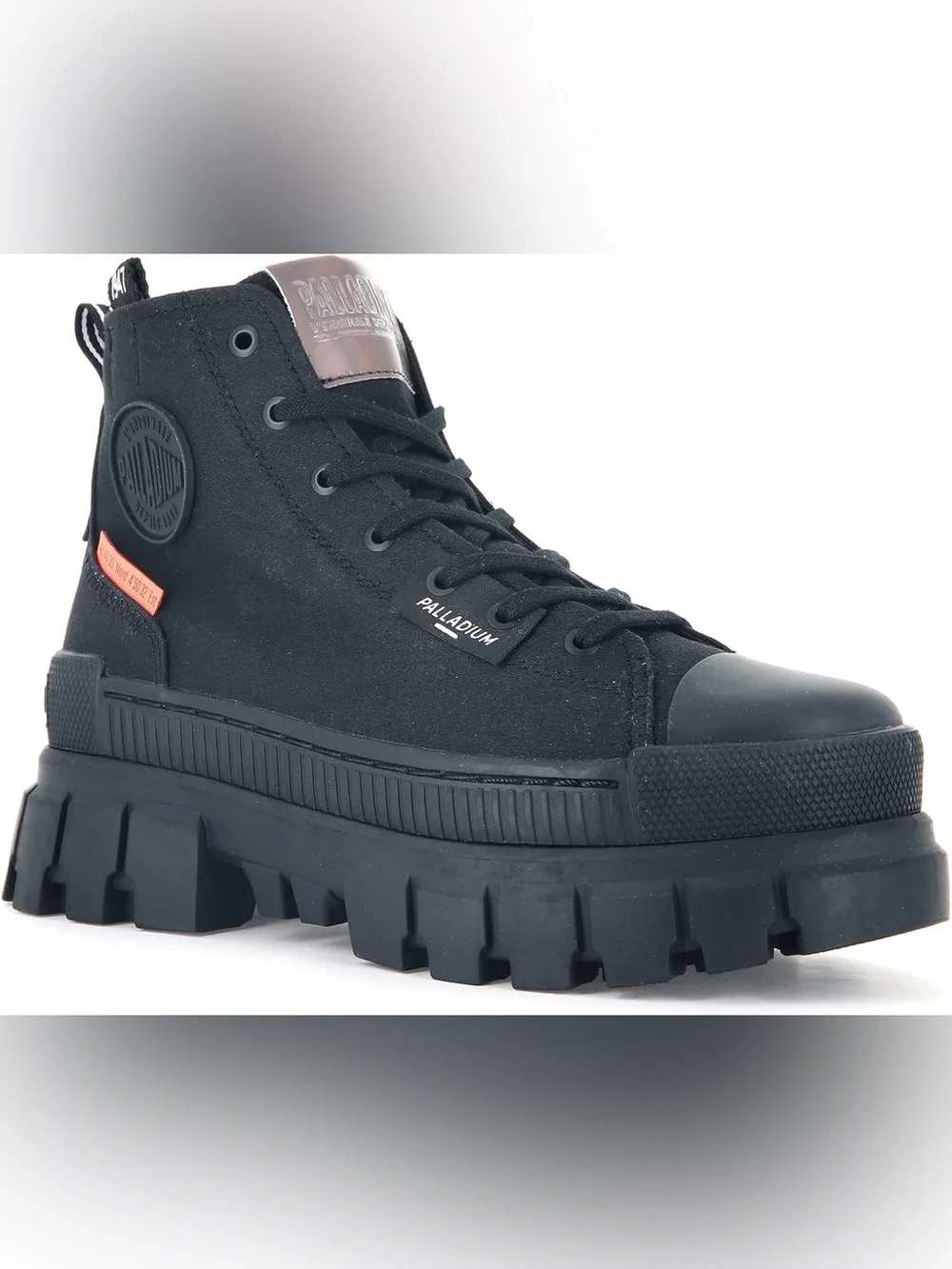 Palladium BLACK REVOLT HI TX PLATFORM SNEAKERS